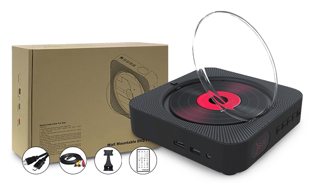 The BestPortable CD Player Out Of The Box Picture